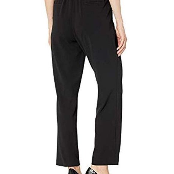 INC Black Pull On Crepe Pants - Picture 1 of 9